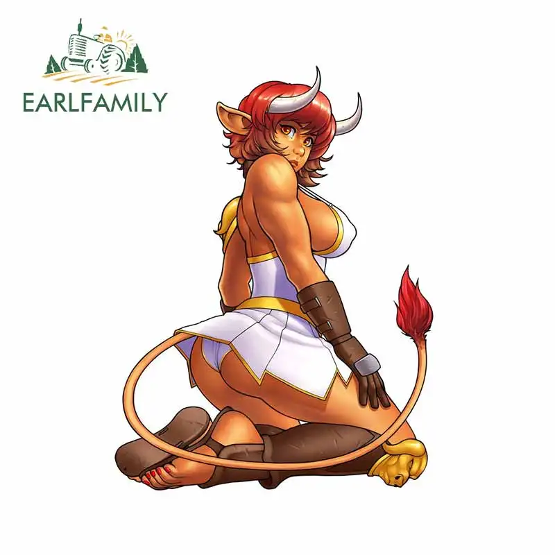 

EARLFAMILY 13 см x 9,9 см для девушек, мотоциклетный автомобиль, бампер, наклейка, водонепроницаемые окна, подходит для внедорожника