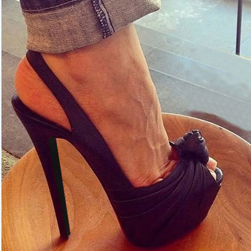 Красивая модная обувь Женская увеличивающая рост Украшение в виде банта Около 14 5