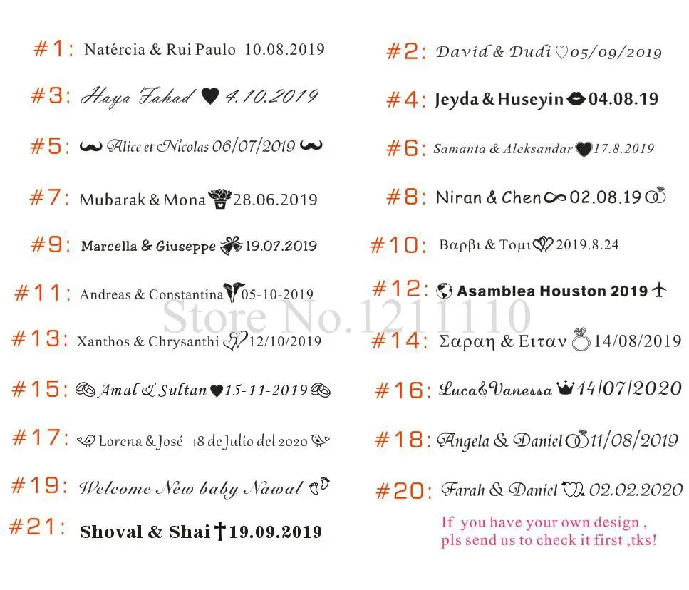 

24PCS Personalized Wedding Silk Cloth Fan Custom Printing Hand Folding Bamboo Fan Party Decoration Supplies