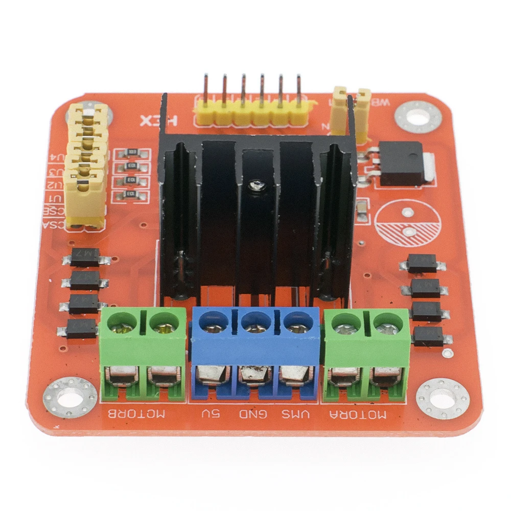 Модуль платы драйвера двигателя L298N для arduino шаговый двигатель умный