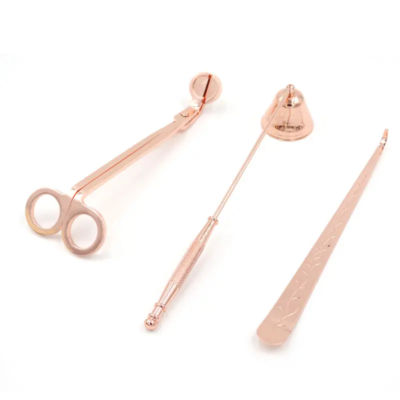 

Aromatherapy Candle Tool Three-Piece Candle Cutter Candle Cover Candle Wick Hook Pattern Candle Care Accessories