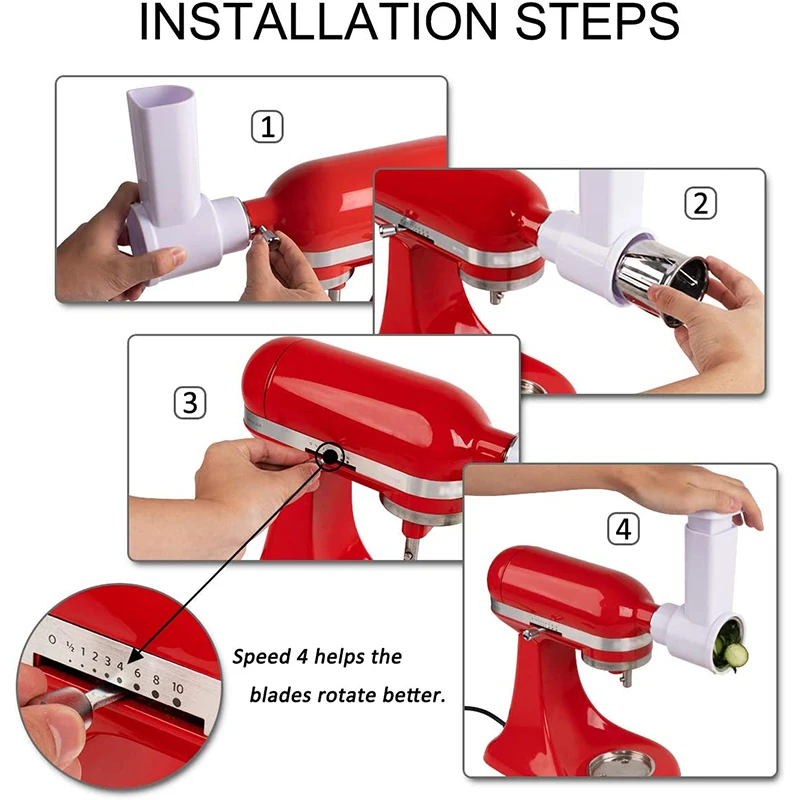 Овощерезка/Измельчитель/терка для сыра KitchenAid стенд миксер насадка нарезка