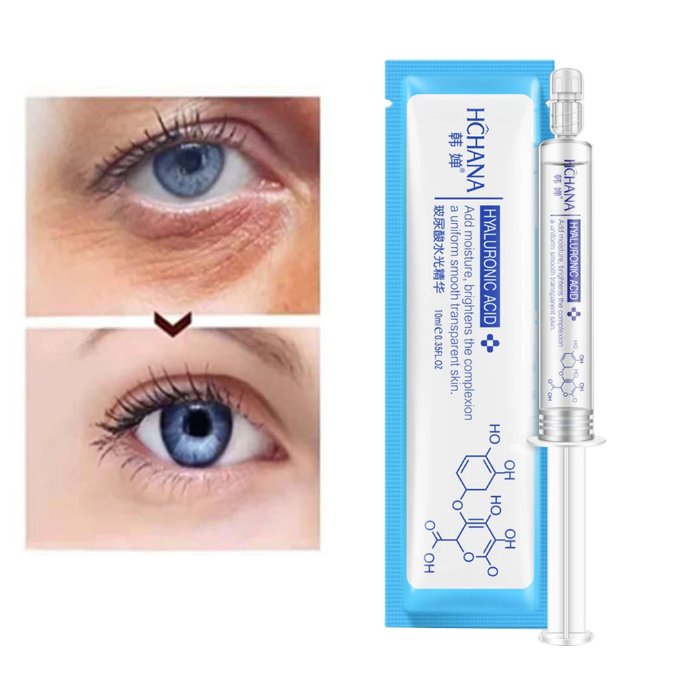 10ml Hyaluronic Acid Face Serum Deep Moisturizing Anti-Wrinkle Anti Aging Collagen Essence Whitening Remove Acne Skin Care TSLM1