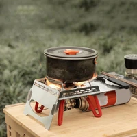stove table wind proof foldable accessory folding insulation bbq table for outdoor