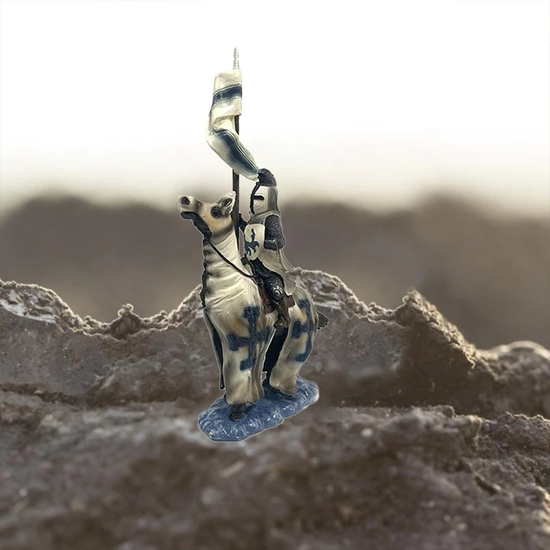 

Новинка, рыцарь, гномы, смола, скульптура, орнамент, садовая уличная Готическая-английская садовая статуя, искусственное украшение для сада