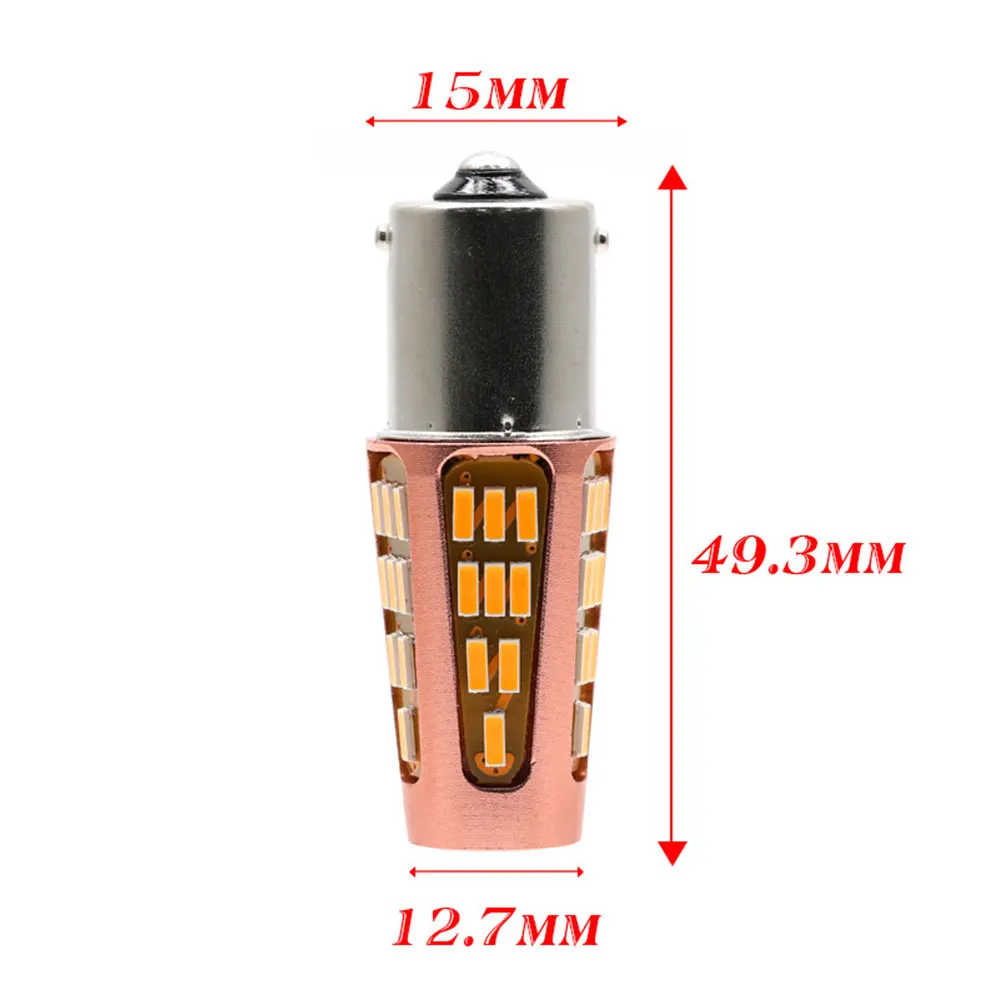 СВЕТОДИОДНЫЙ Автомобильный задний фонарь 3014 SMD чип 12V Тормозной светильник супер