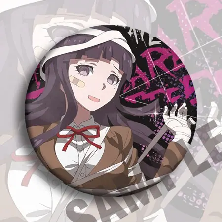 Аниме ganganronpa monokuma Naegi Макото Kirigiri Киоко Maizono Саяка значки брошь значок