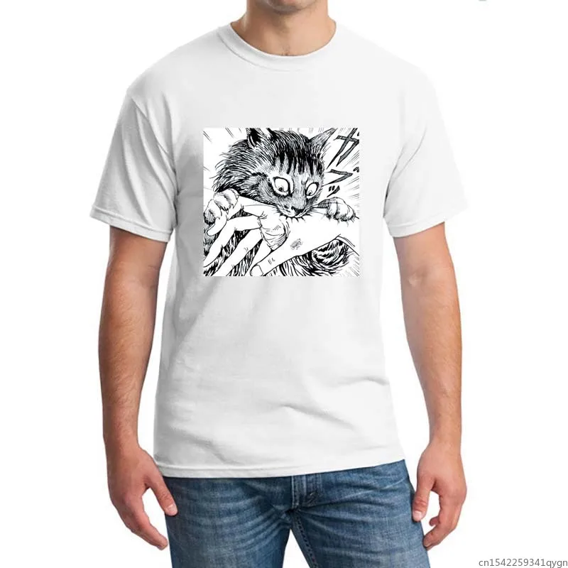 

Tomie Junji Ito T-Shirt Men Unisex Anime Cartoon Design Men Tee Shirt Homme Summer Tops Short Sleeve Vogue Vintage Style