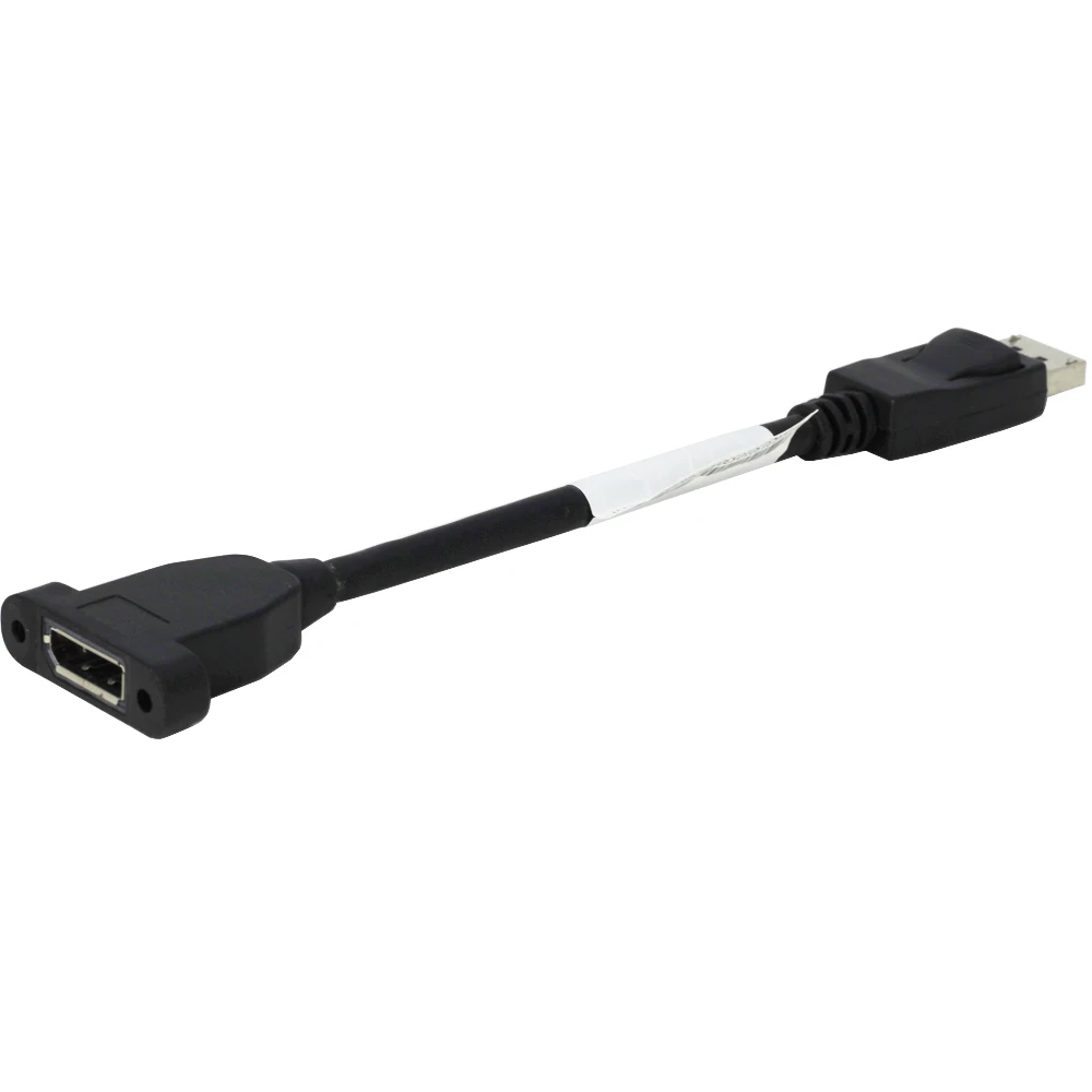 Hdthings 4K Displayport удлинитель кабеля 1 2 DisplayPort панельное крепление пассивный|extension cable|dp