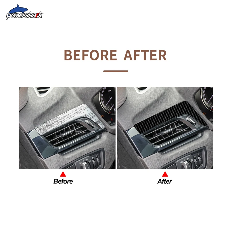 

Car Interior Trim Protective Film Console Gear Anti Scratch Carbon Fiber Vinyl Sticker For BMW X1 F48 2016-Present Accessories