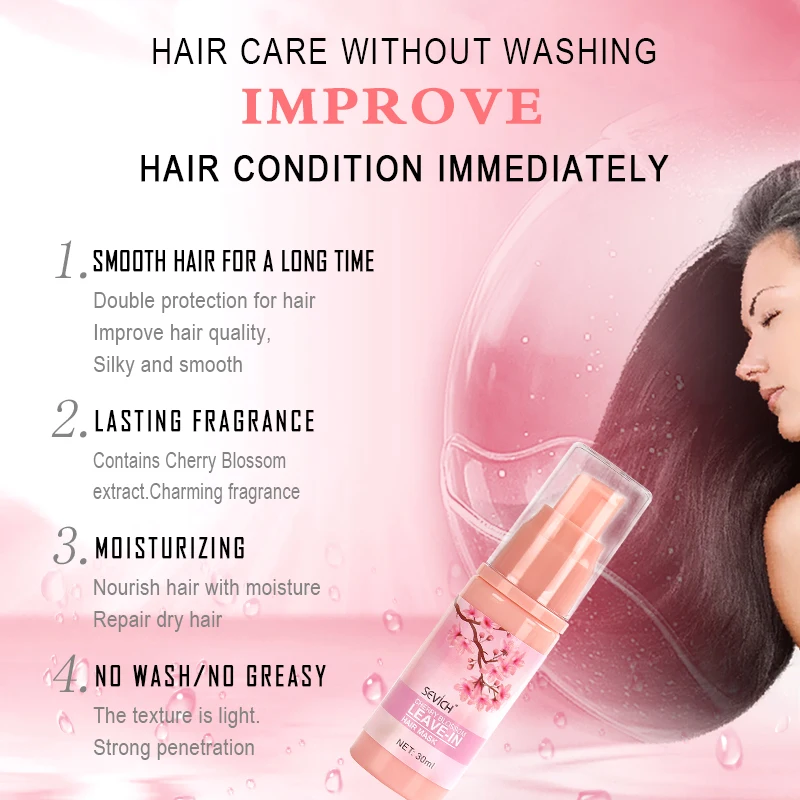 Маска для восстановления повреждений и волос Sevich с экстрактом цветущей вишни |