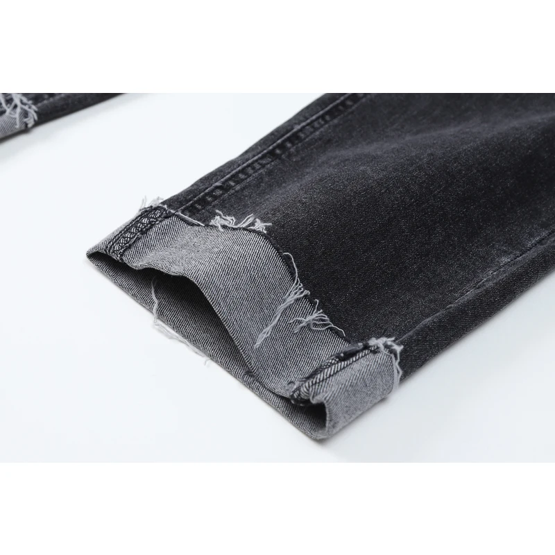 2022 летние женские джинсы с высокой талией новая модель стильные свободные