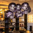 Современные подвесные светильники из лавы кофе ПВХ светодиодный подвесной светильник кабинет Кухонные светильники Вилла Дуплекс квартира подвесной светильник внутренний Декор