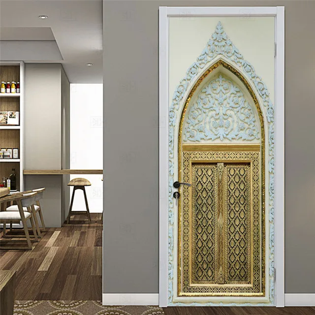 

Soccer Beer Door Sticker Peel And Stick Wallpaper Waterproof Vinyl Posters Bathroom Wall Art Decals DIY Home Design Deur Poster