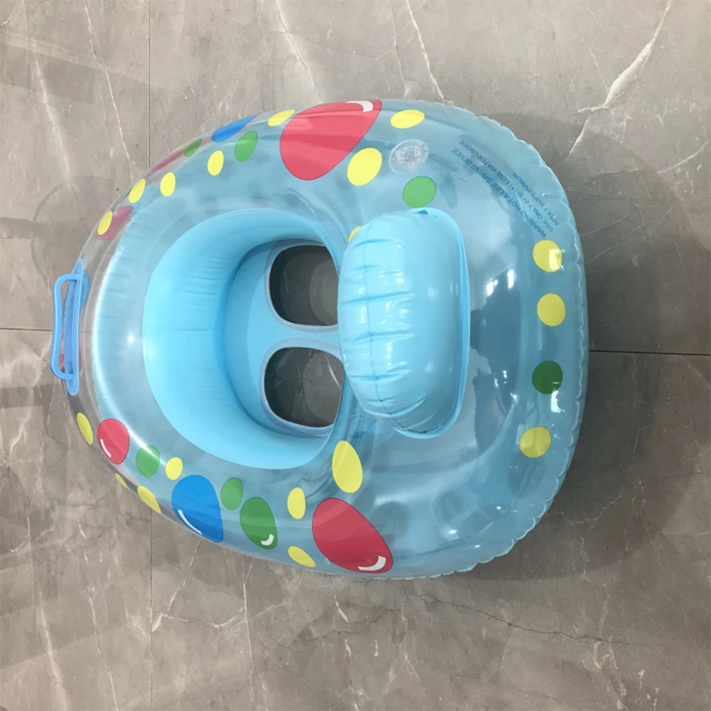 Портативное летнее плавательное кольцо сиденье с мультяшным рисунком