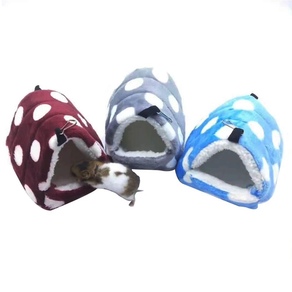 Хомяк гамак теплое Гнездо Спальный Мешок Шиншилла маленькое хлопковое гнездо