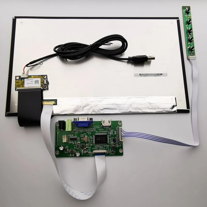 13," емкостный сенсорный дисплей модуль 1920X1080 для Linux/android/win7 8 10 Raspberry Pi3 plug and play ЖК-экран DIY комплекты