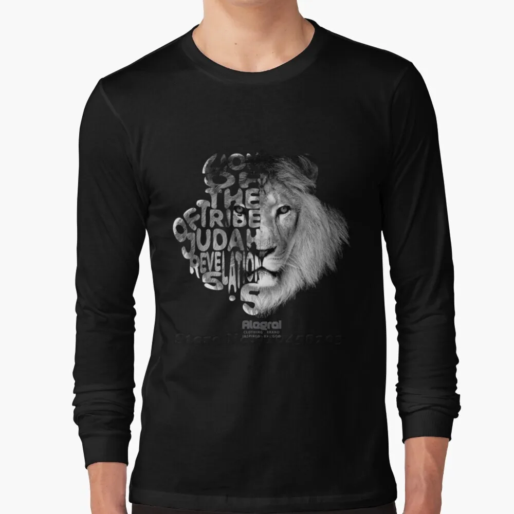 Новая трендовая Мужская футболка с Львом из племени Иуды откровение