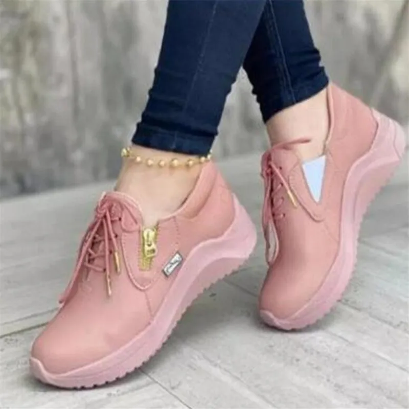 

Large size sports women's shoes spring autumn new lightweight women's platform sneakers fashion women's casual shoes loafers