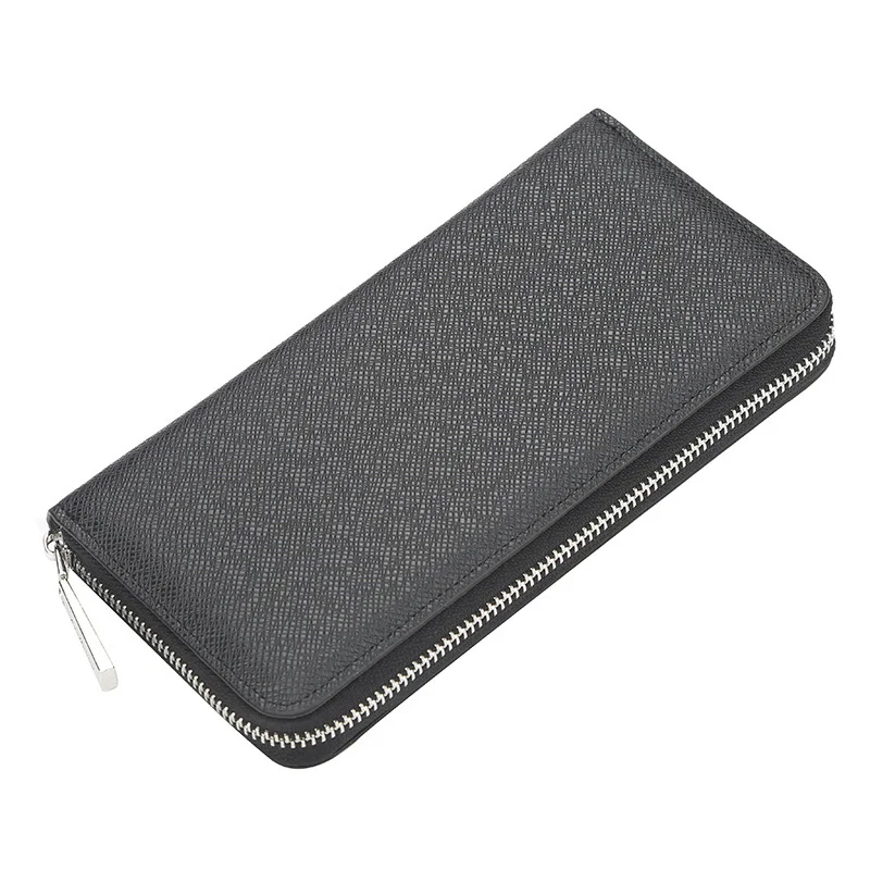Новый Кошелек Мужской Длинный кошелек мужская сумка-клатч на молнии держатель