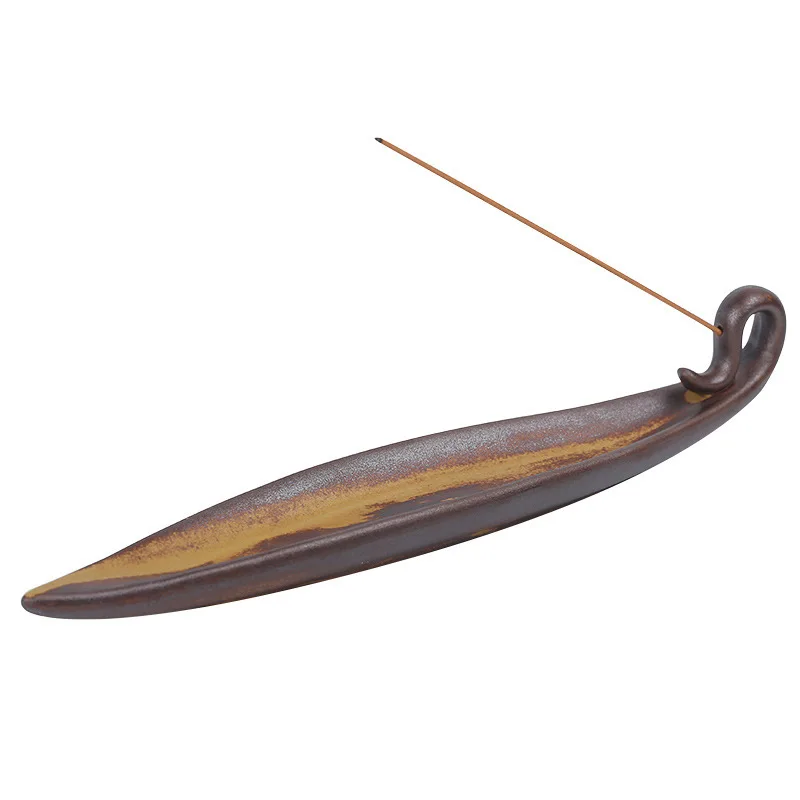 

JingshanYunhai ceramic line incense lying incense insert multifunctional backflow incense burner sandalwood creative furnishings