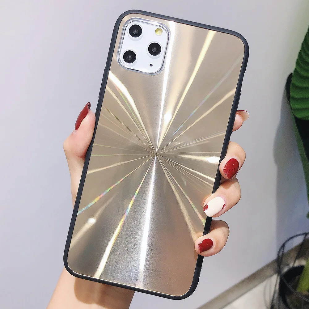 Чехол для телефона с блестками CD iPhone 11 Pro 7 8 6S 6 Plus чехлы конфетных цветов