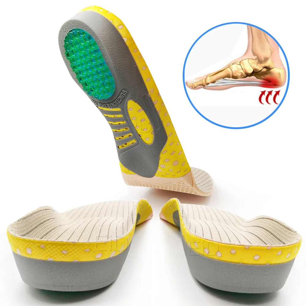 EiD Orthopedic Insoles For feet care Orthotics Flat Foot Health Sole Pad For Shoes Insert Arch Support Pad For Plantar fasciitis