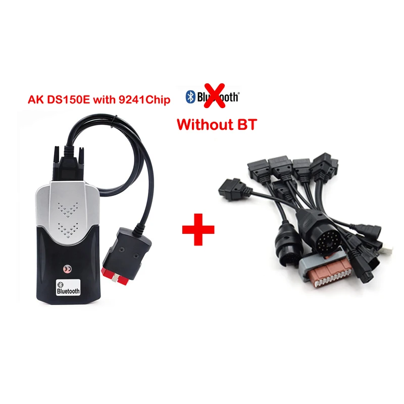 Последняя версия 2017.R1 AK Ds150e с Bluetooth для автомобилей/грузовиков автомобильный