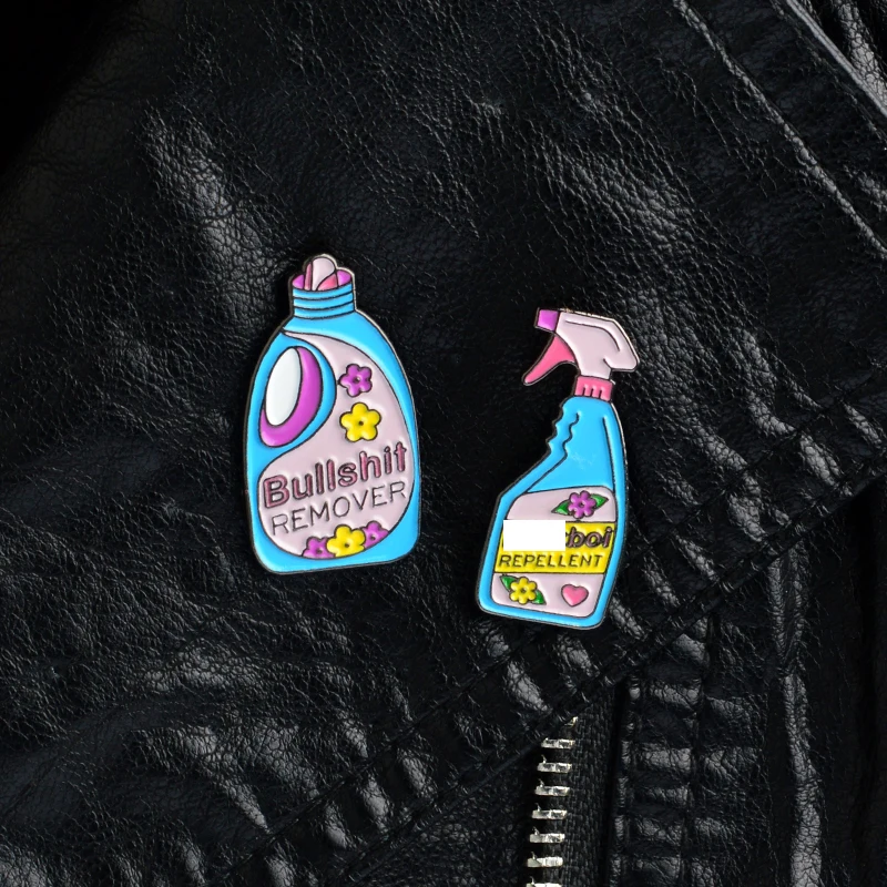 Броши XEDZFashion с эмалью броши декором из мультфильма удаление фигни средство от