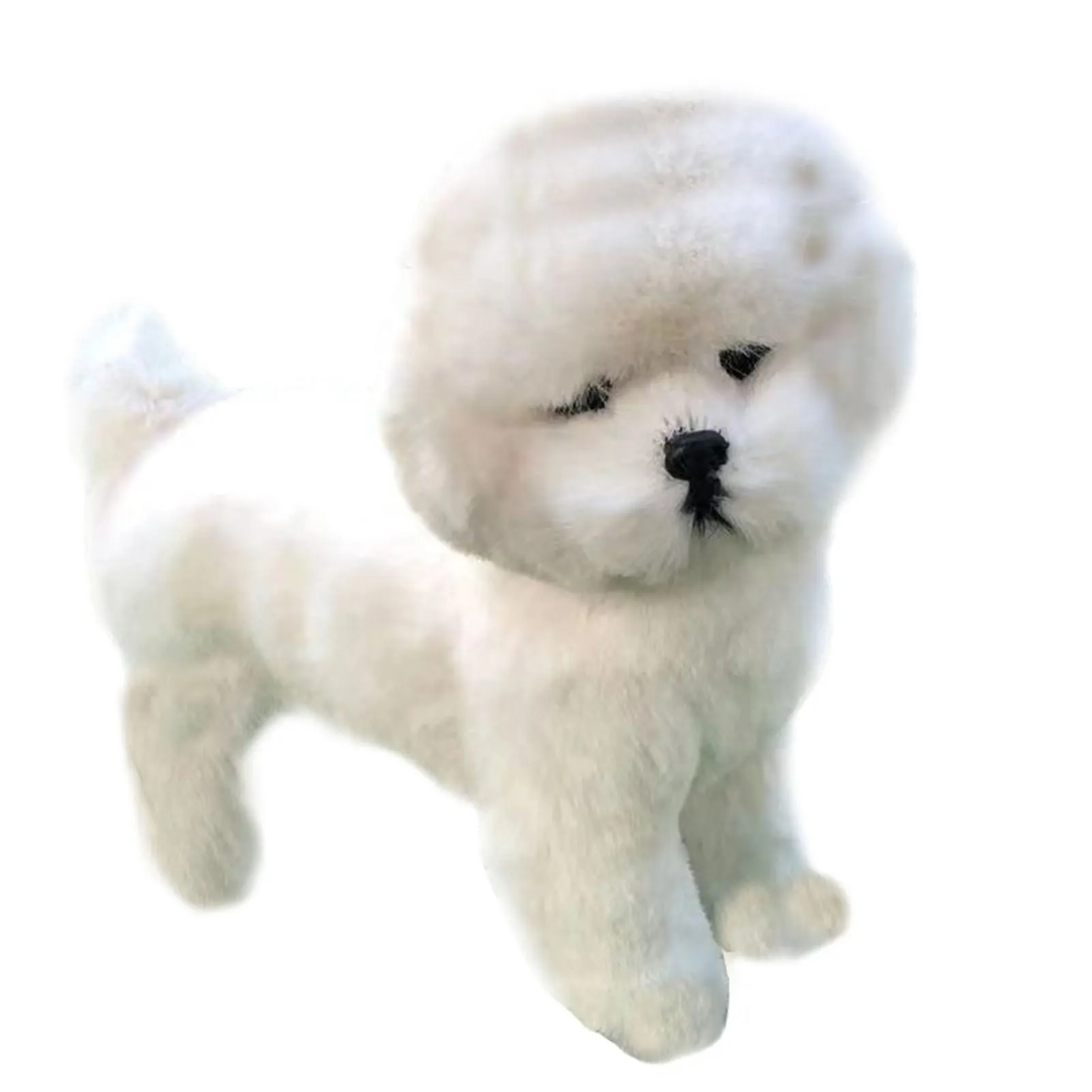 

Simulation plush toy doll puppy dog doll cute poodle to send children grab gift