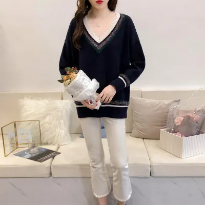 Женские вязаные свитера Pull Femme мягкие облегающие с высокой эластичностью