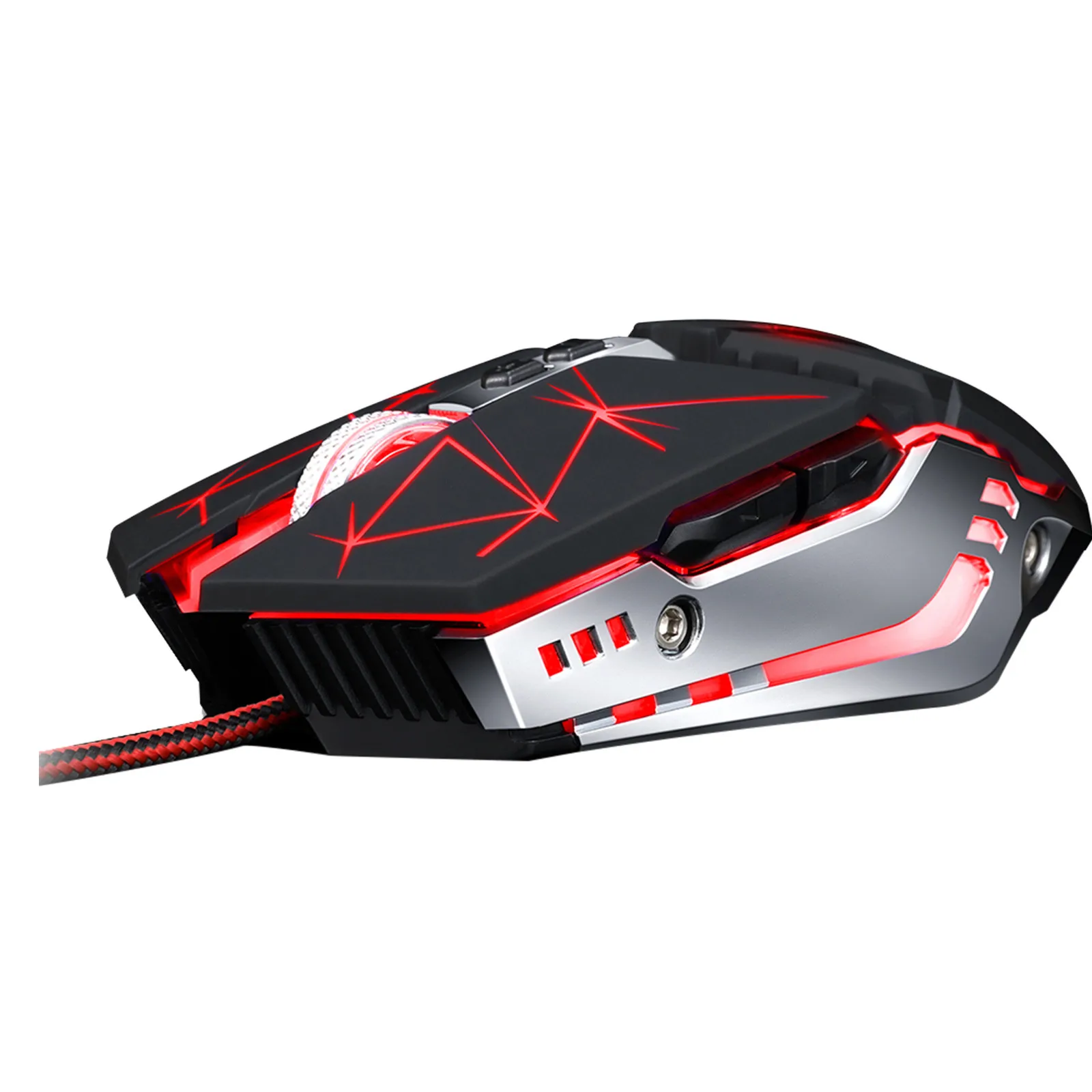 Проводная Механическая игровая мышь A4tech Bloody V 7 USB 3D проводная оптическая 3200DPI 8