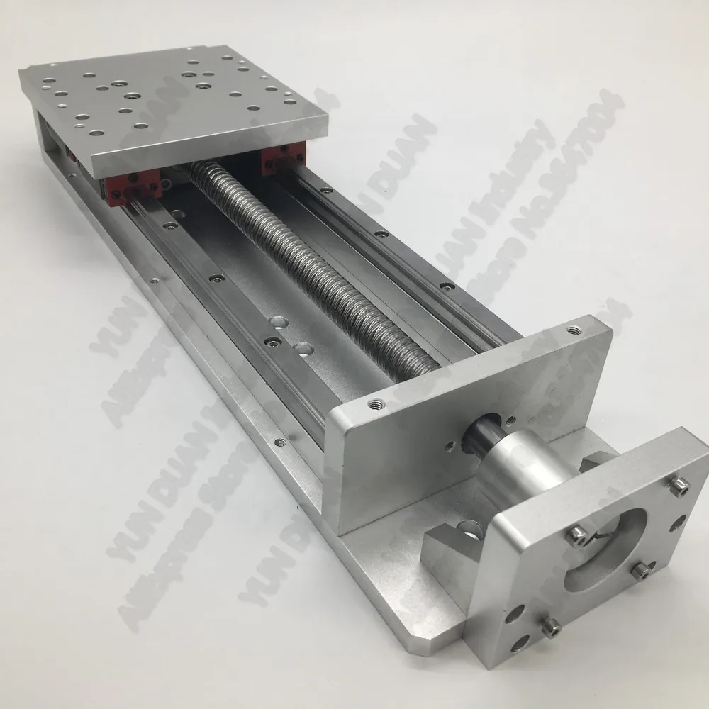 

Heavy Load 800mm 4PCS sliders Double Rail Stroke SFU16051610 16MM Ballscrew Sliding Table Slide Linear Module Guide Router CNC