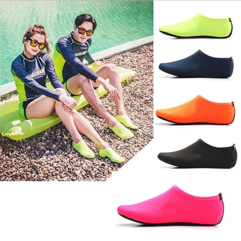 

New Beach Swimming Water Sport Socks Anti Slip Shoes Yoga Fitness Dance Swim Surfing Diving Underwater Shoes Dropshopping