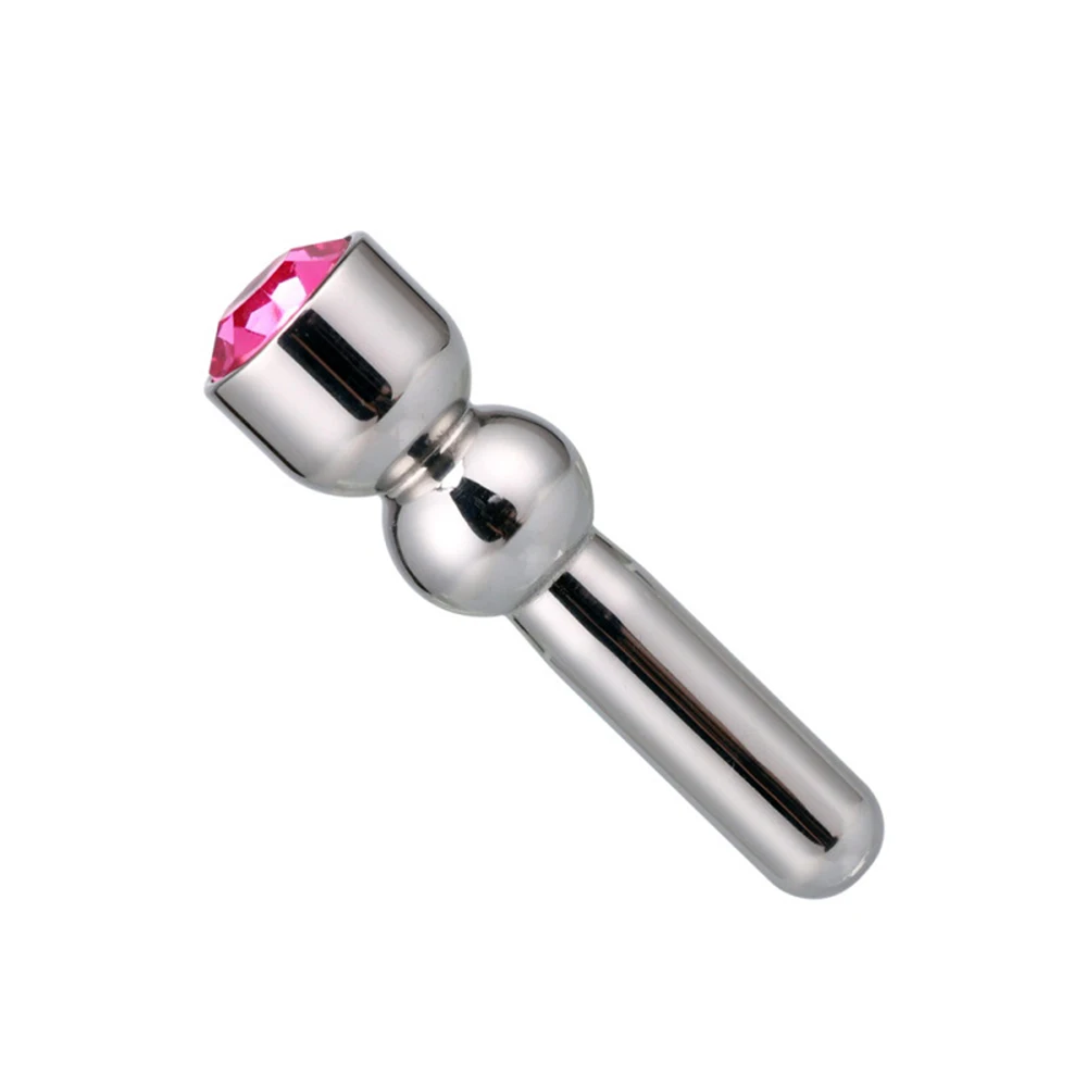Алмазная пробка для Пениса Мастурбатор из нержавеющей стали мужское устройство