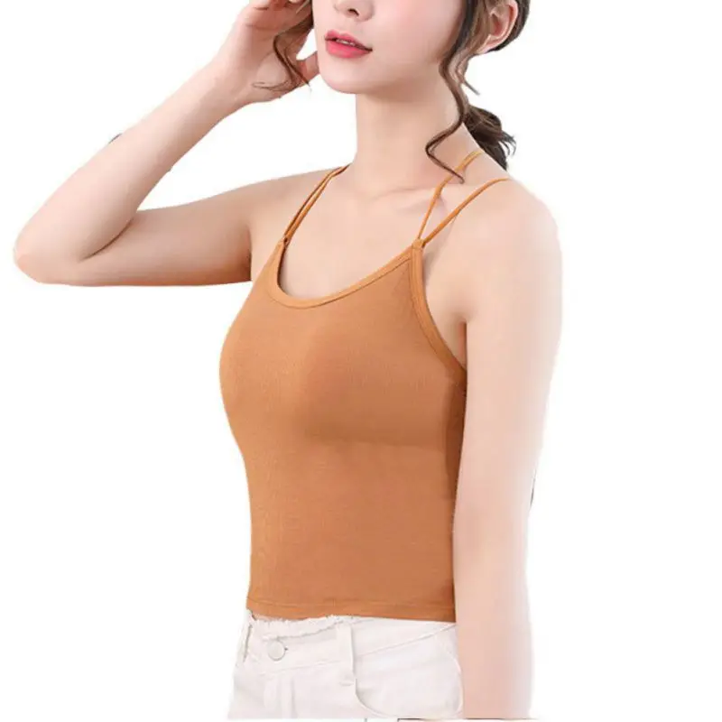

Vest Long Mei Back Straps Comfortable Hollow Underwear Pure Vest