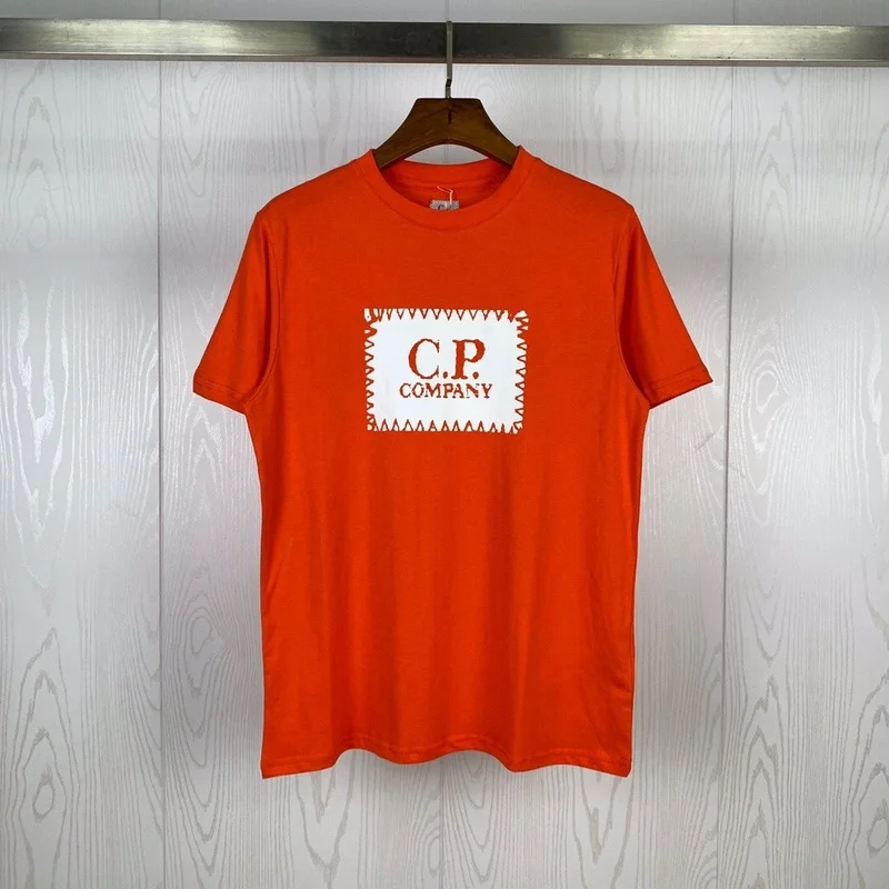 

2021 cp Cotton Short Sleeve T-shirt Men and Women 1:1 high copy Stone