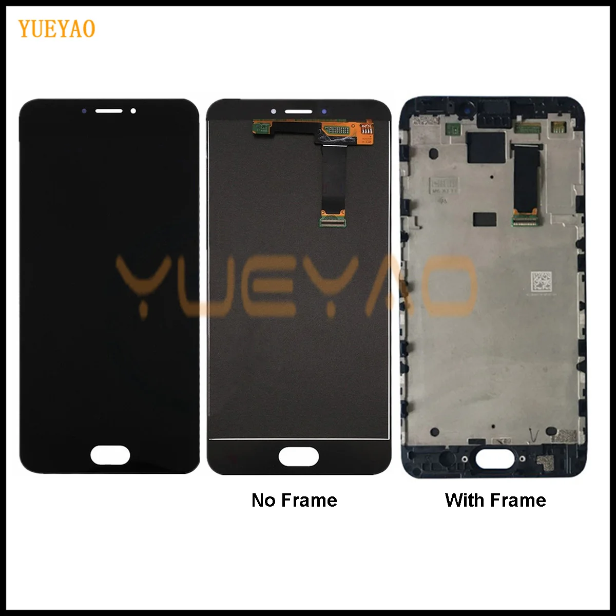 Дисплей 5 дюйма для Meizu MX6 ЖК экран с рамкой и сенсорной панелью дигитайзер дисплей