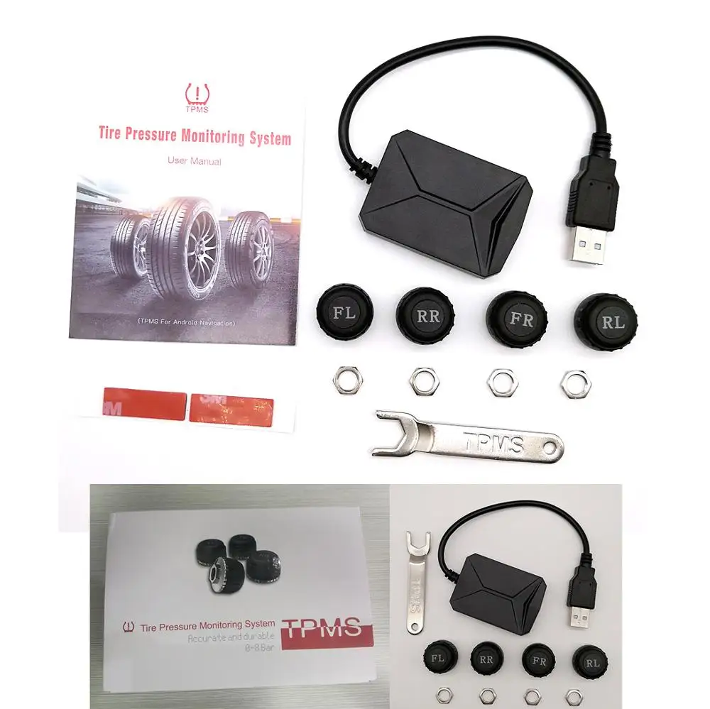 Система контроля давления в шинах Klyde универсальная система с USB Bluetooth |