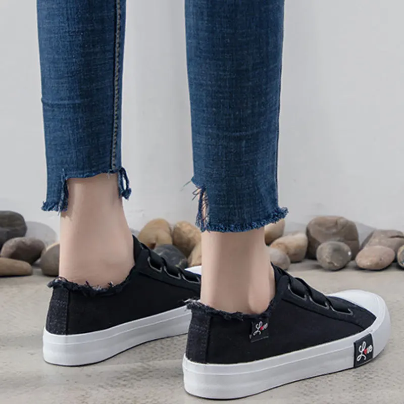 Женские кроссовки новинка 2021 дышащая парусиновая повседневная обувь женские на