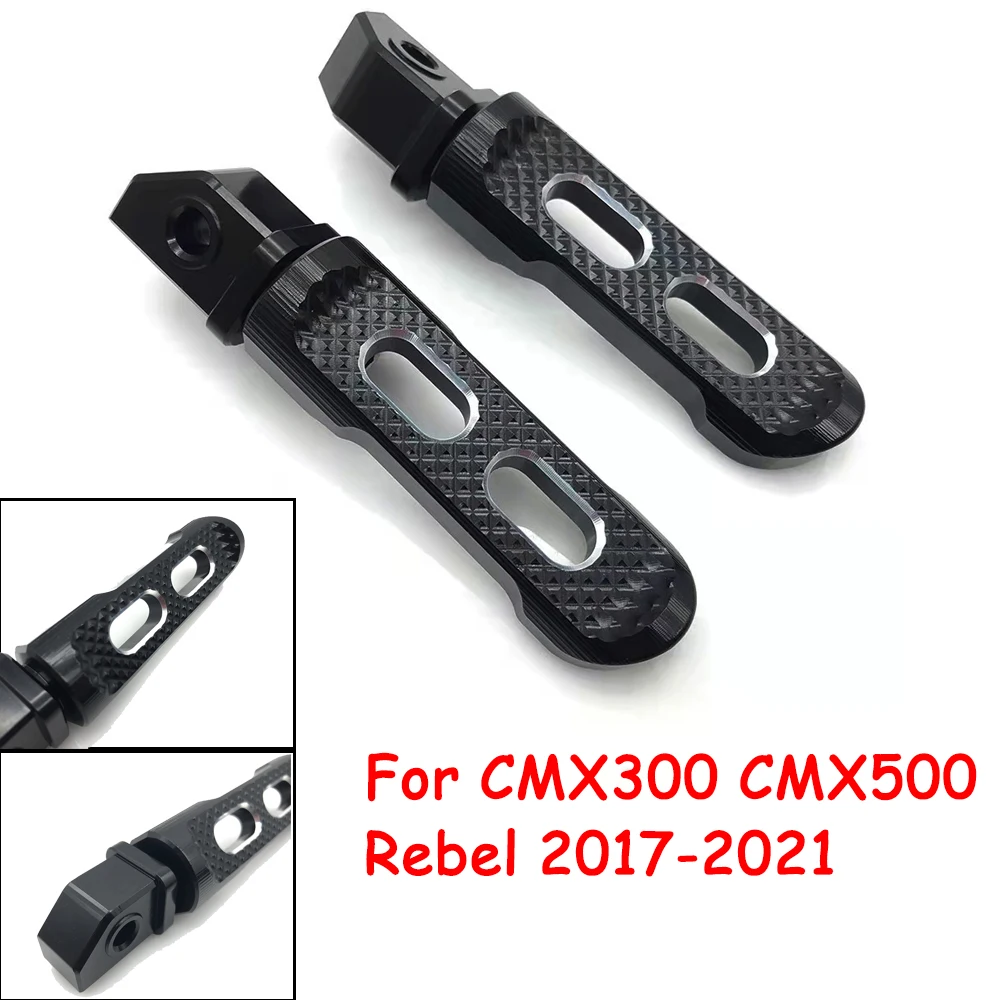

Алюминиевая педаль для пассажирских ножек с ЧПУ для мотоцикла Honda CMX300 CMX500 Rebel CMX300/500 2017-2021