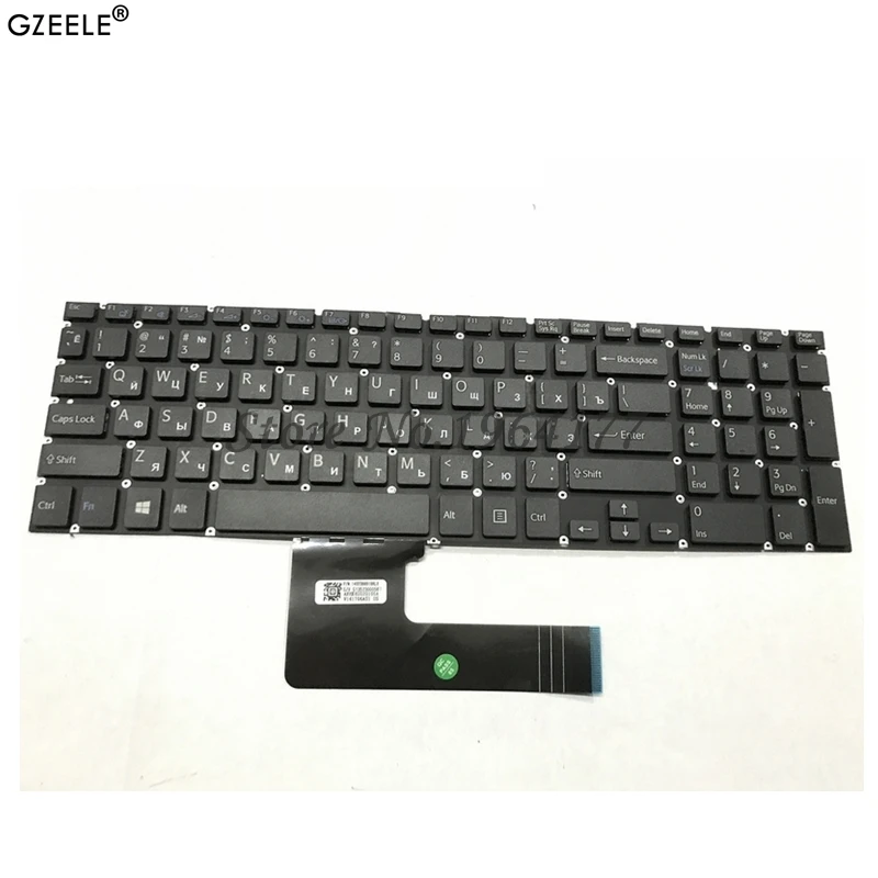 Новое российское изобретение, RU Клавиатура для ноутбука sony VAIO SVF152C29V SVF153A1QT SVF152 SVF15A100C SVF152100C SVF153 SVF1521Q1RW SVF15