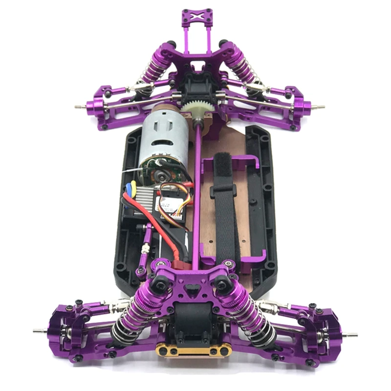 Металлическая Связь тяга сервопривода комплект Рулевого для WLtoys 144001 1/14 124018 124019