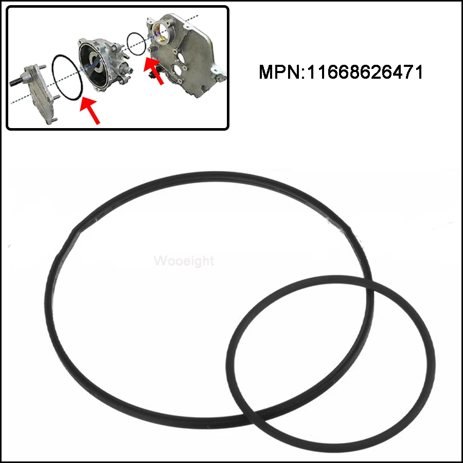 Комплект прокладок для вакуумного насоса Wooeight 2 шт. 11668626471 BMW V8 E46 E65 E66 E53 E70 E60 745i 545i