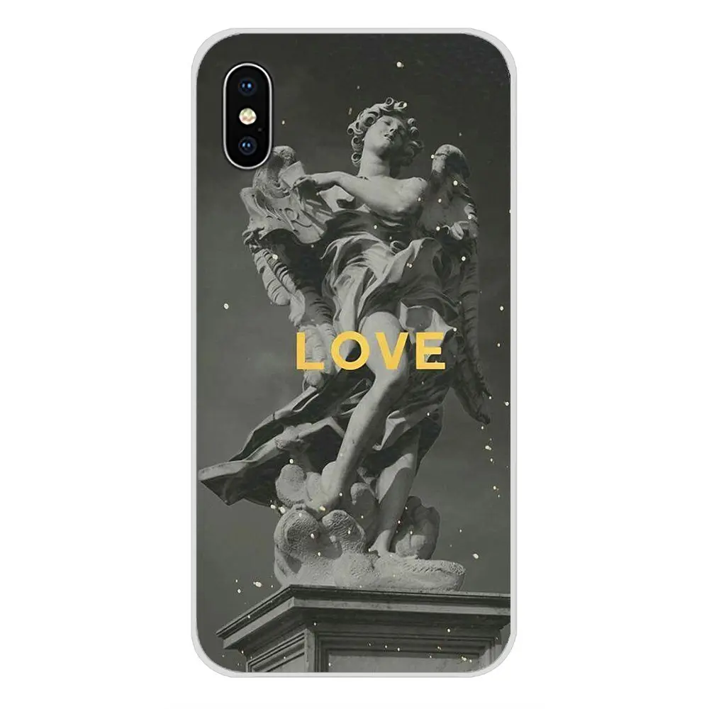 Силиконовый чехол для телефона Альтернативная статуя искусства Дэвида Huawei G7 G8 P7