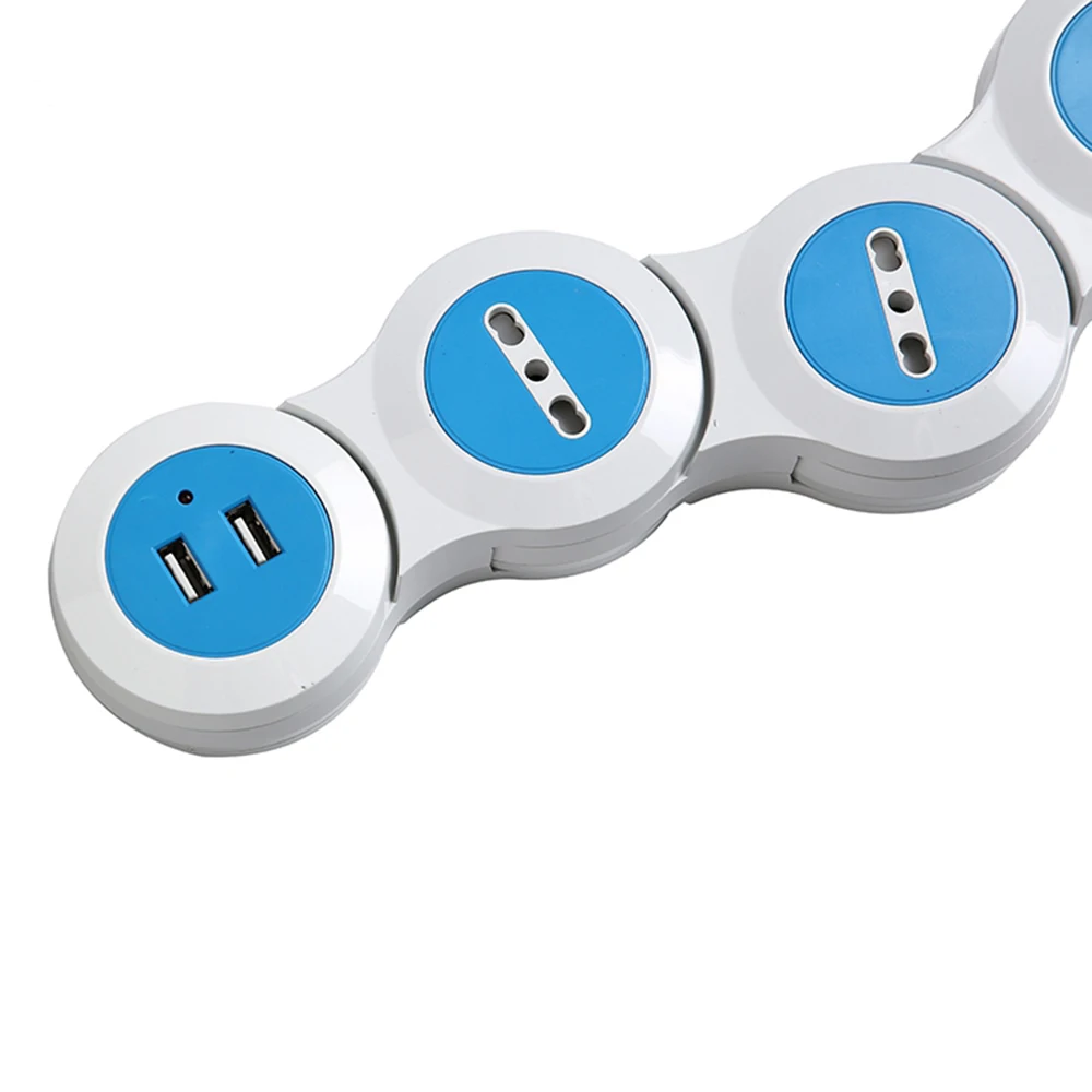 Розетка со множеством полосы 4 способ ЕС розетки электрические итальянский