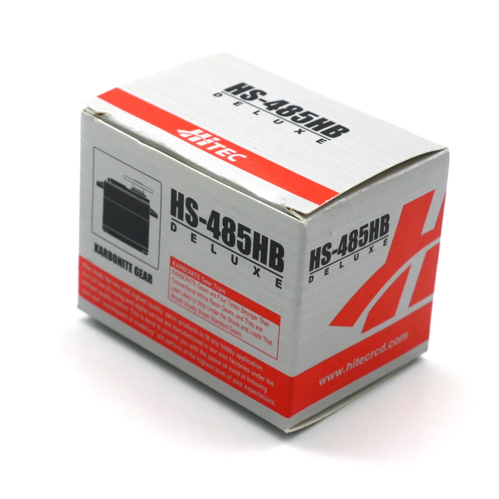Оригинальный HiTec HS-485HB Deluxe HD шарикоподшипник стандартный сервопривод 6 0 кг/45 г для