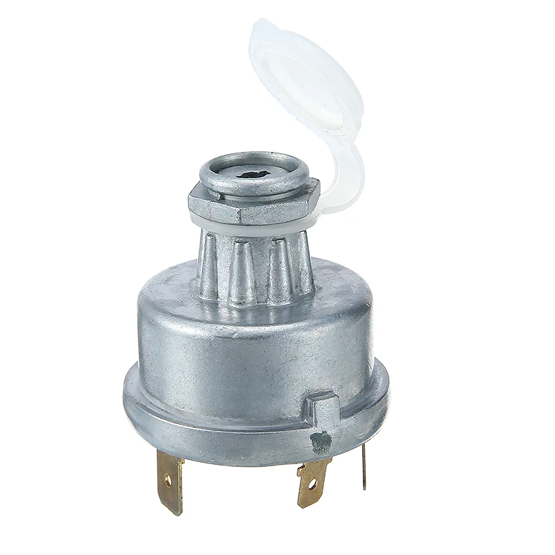 1 шт. 12 24 в автомобильный тракторный переключатель зажигания стартер с 2 ключами 4