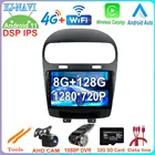 1280*720P беспроводной Carplay Android авто для Dodge Journey для Fiat Leap 2012 - 2020 Автомобильный видео GPS навигатор мультимедийный плеер