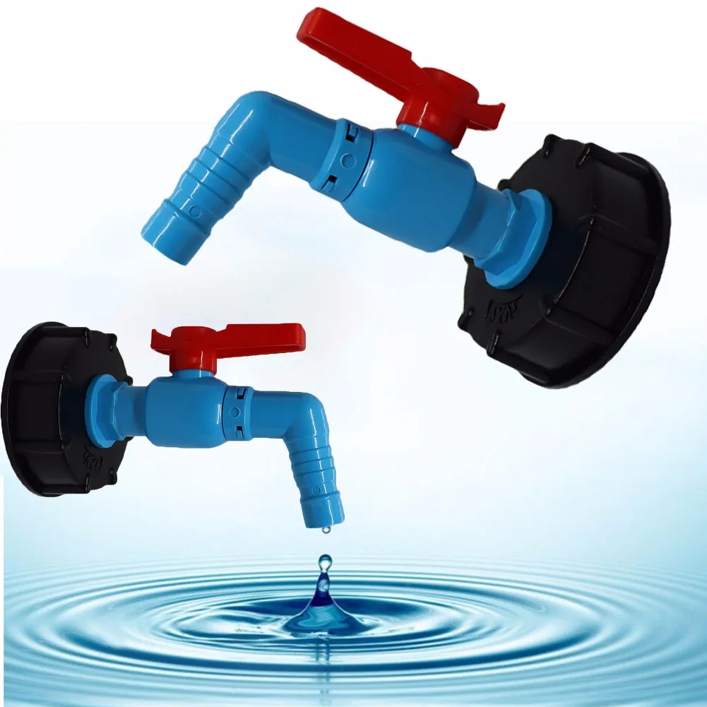 

60mm IBC Ceramic Thread S60X6 Connector Fittings Plastic Rotatable Water